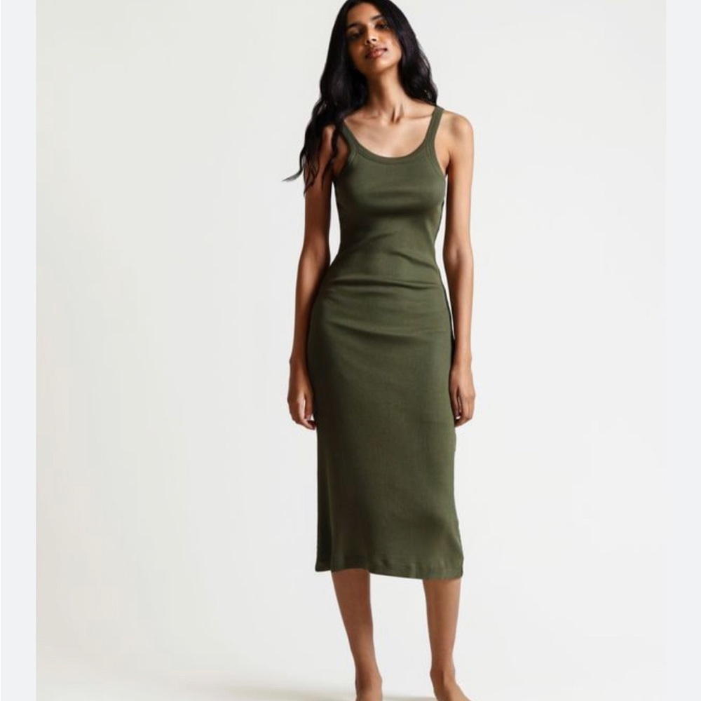 Skin Radika chemise ribbed tank dress 2 (m)
